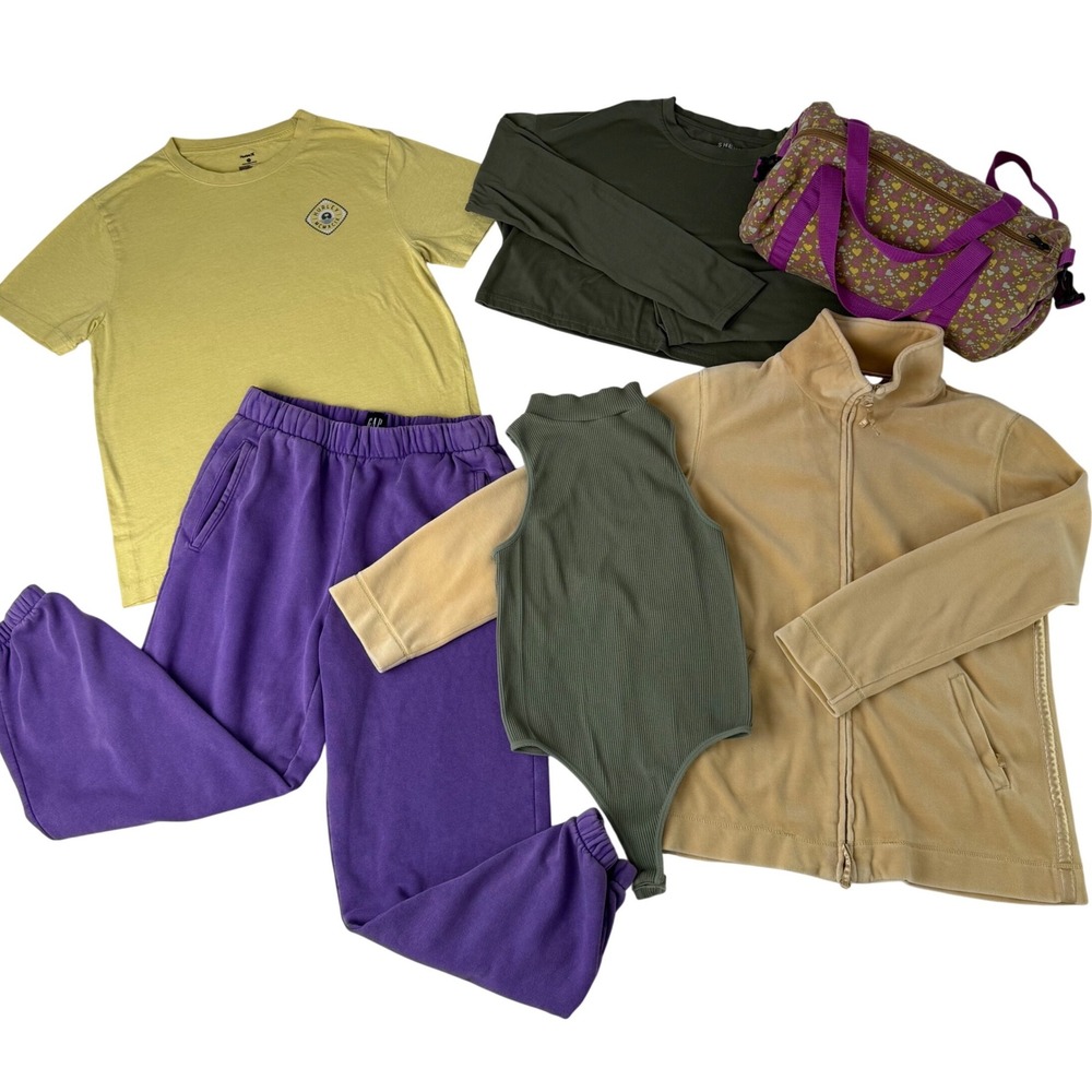 Womens Athleisure Clothing Lot Size Small + Medium Streetwear Joggers Top Jacket
